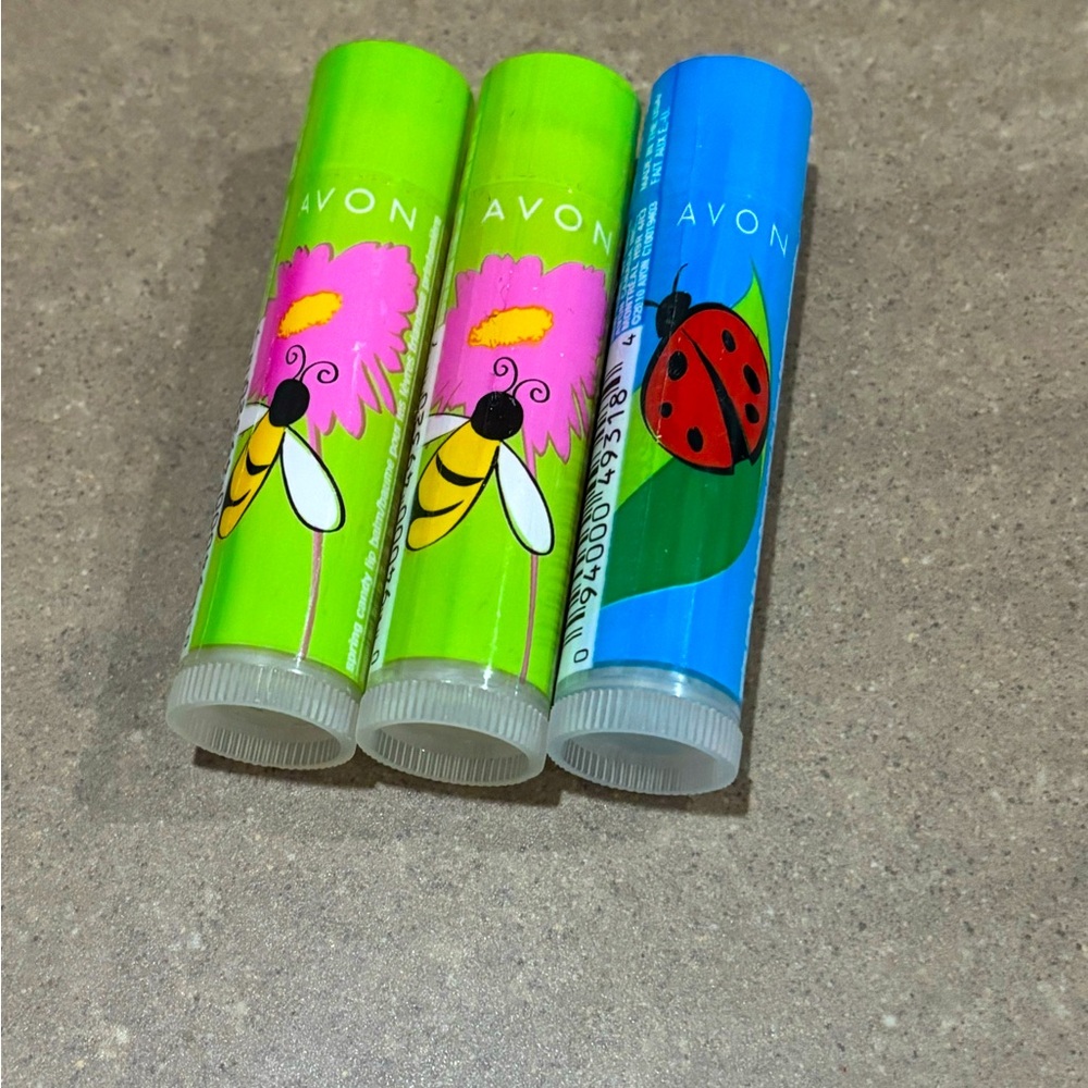 Avon Spring Candy Lip Balm Sugared Berry Chocolate Truffle Discontinued Makeup